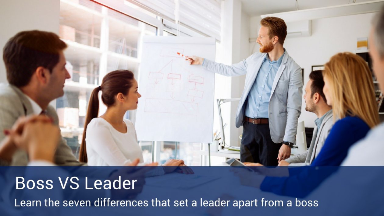 The difference between a Boss and a Leader