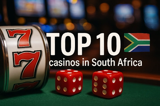 top 10 online casinos in South Africa