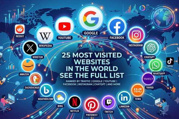 most visited websites